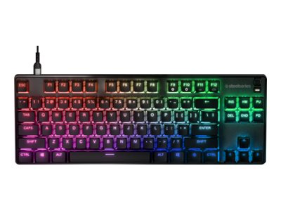 SteelSeries Apex 9 TKL Tangentbord Optisk RGB-kabel Tyska