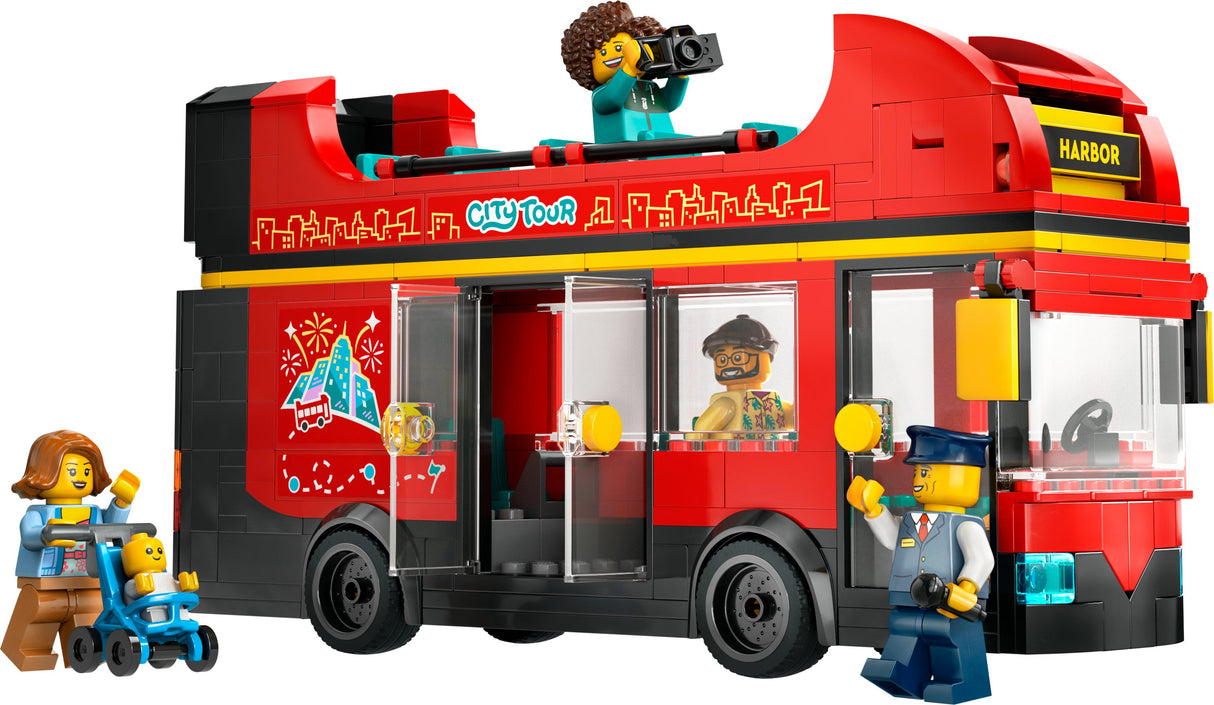 LEGO City - Röd Dubbeldäckare Sightseeingbuss (60407)