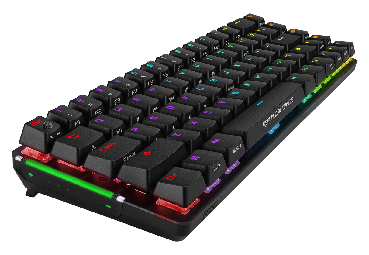 ASUS ROG FALCHION Trådlöst Mekaniskt RGB-speltangentbord 65 % Formfaktor (Cherry MX Red)