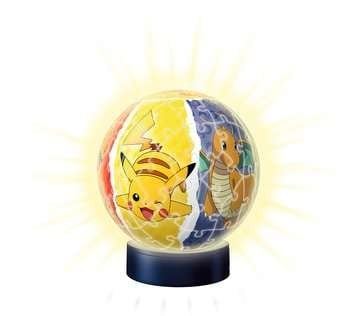 Ravensburger - 3D Pokémon Night Light Pussel - 72 Bitar