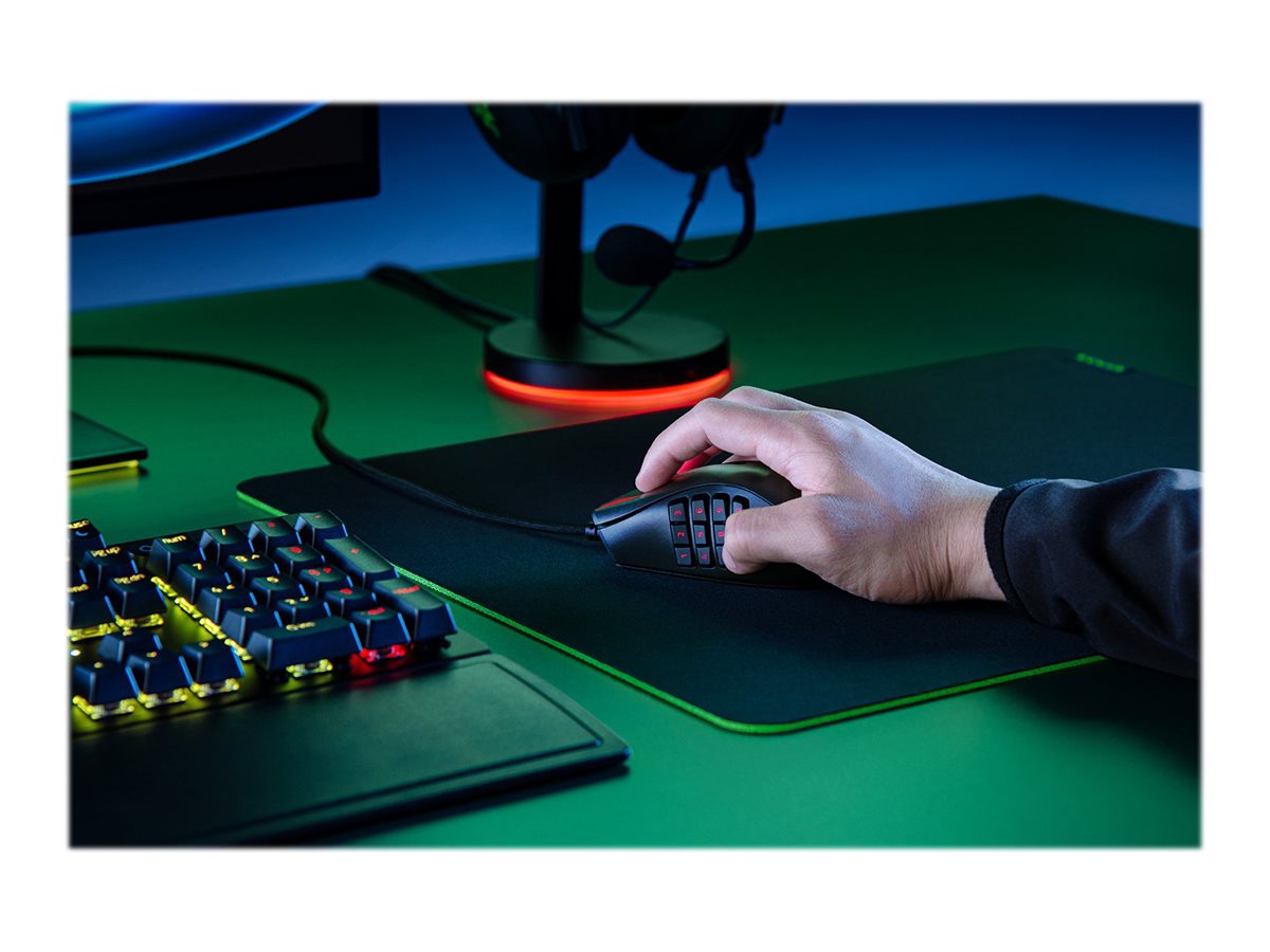 Razer Naga X Optisk Kabel Svart