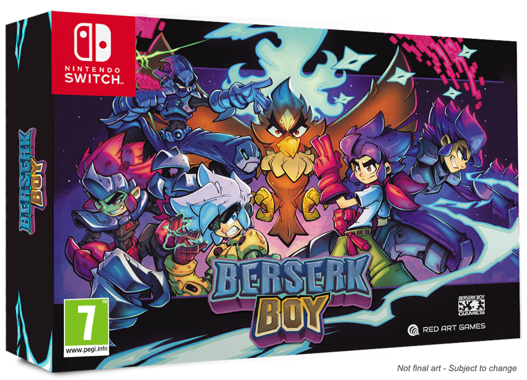 Berserk Boy (Collectors Edition) – Nintendo Switch – spilomslag