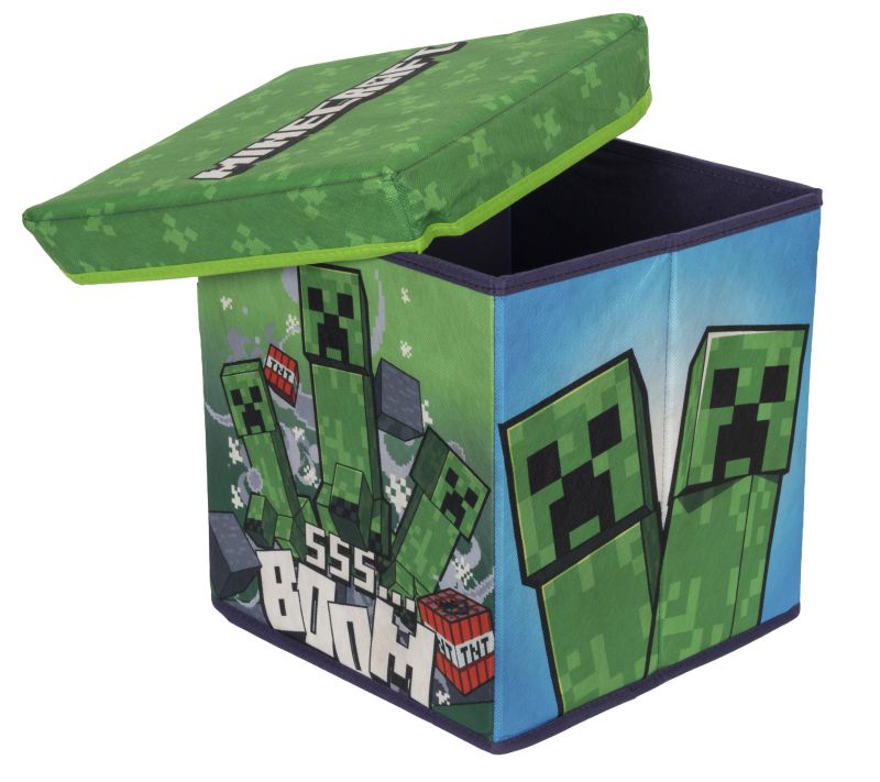 Minecraft Opbevaringsboks – Foldbar