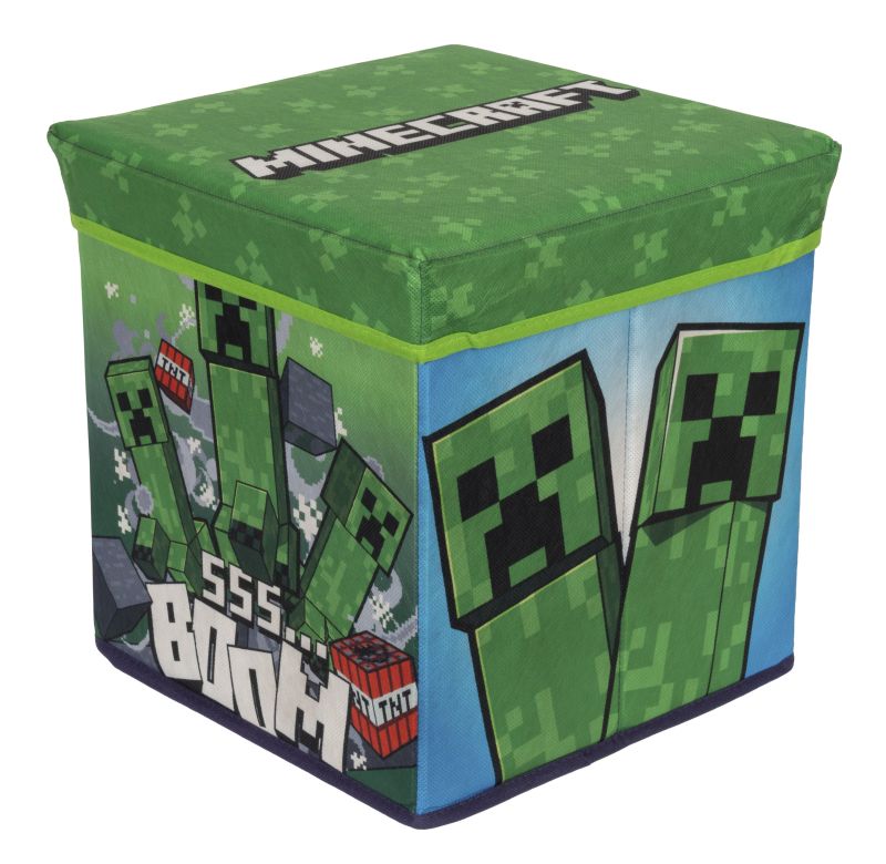 Minecraft Opbevaringsboks – Foldbar