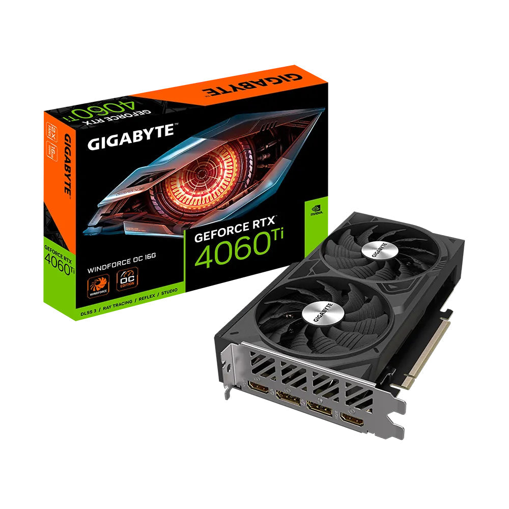 Gigabyte GeForce RTX 4060 Ti WINDFORCE OC 16GB OC Edition