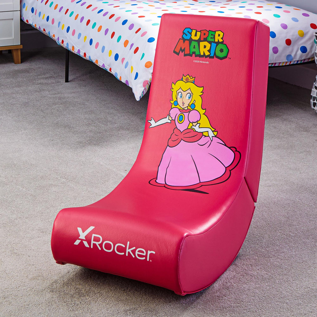 X-Rocker - Nintendo Video Rocker - Super Mario ALL-STAR Collection - Princess Peach X-Rocker