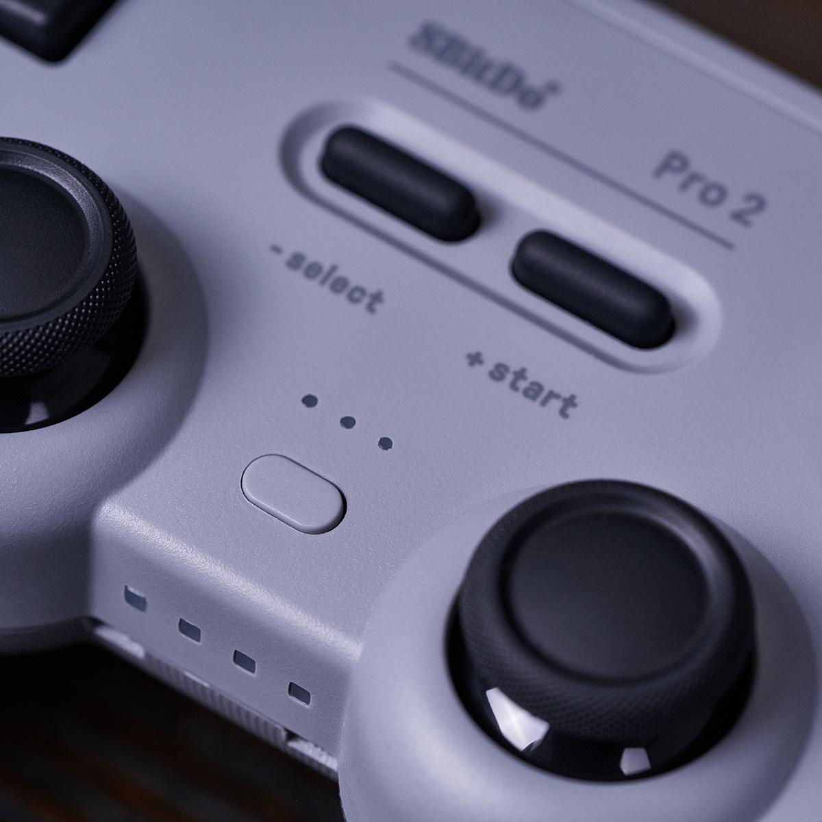 8BitDo PRO 2 Gamepad Grey Edition