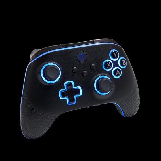 PowerA Pc/Cloud Trådlös Handkontroll Med Lumectra - Svart (PC/moln)