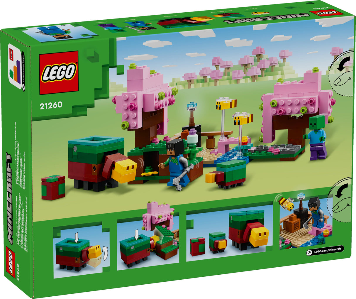 LEGO Minecraft - The Cherry Blossom Garden (21260)