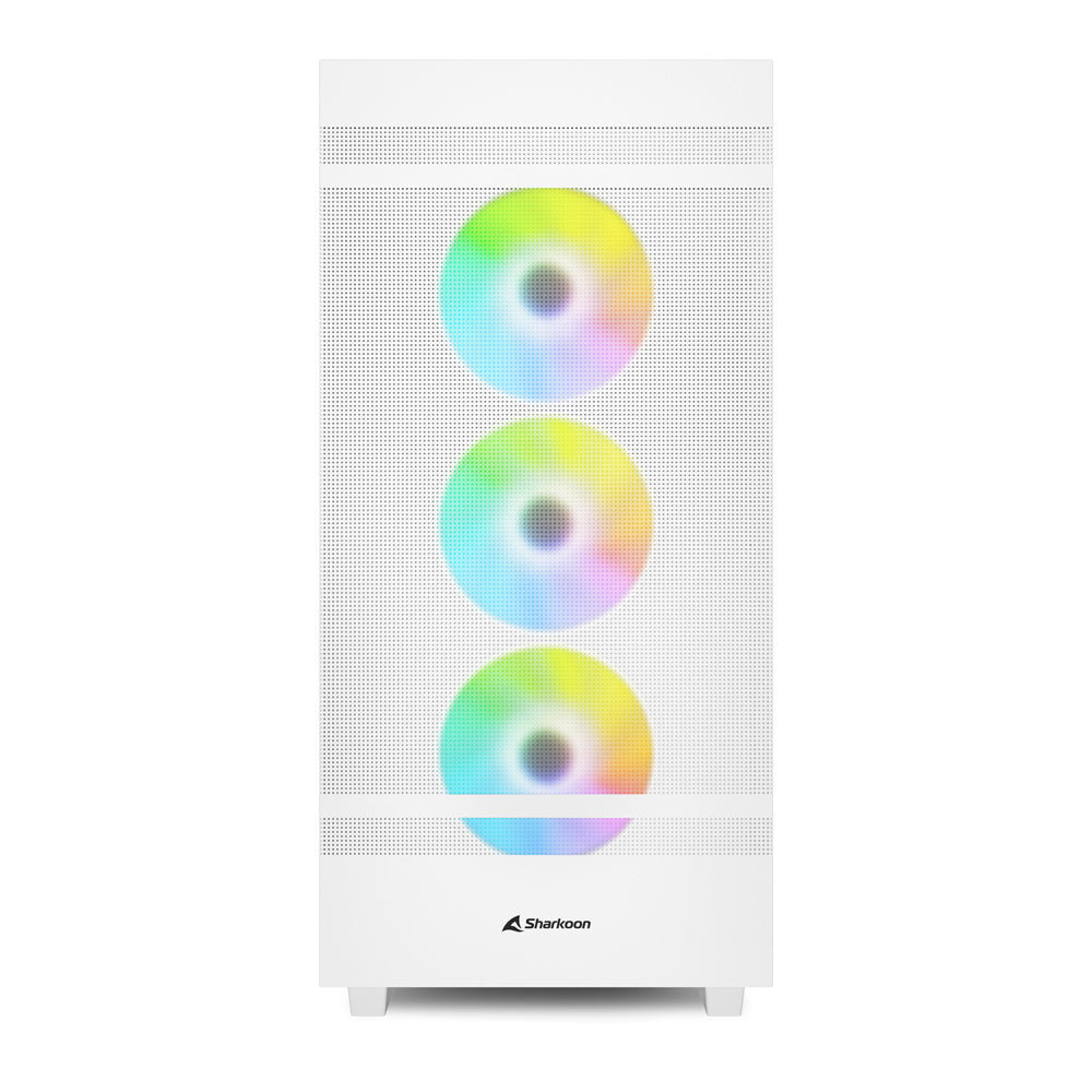 Sharkoon Rebel C50 RGB, tower case (white, tempered glass)