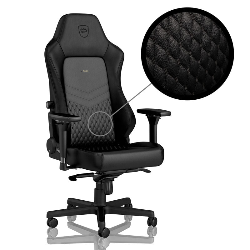noblechairs HERO Äkta Läder Svart