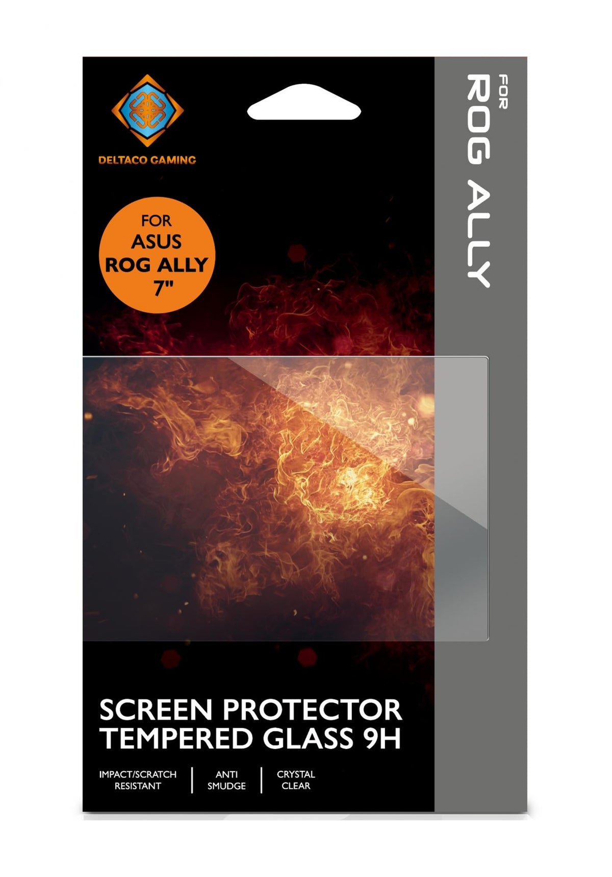 Screen protector For Asus Rog Ally 7", scratch clear, 0.33mm deltaco_gaming