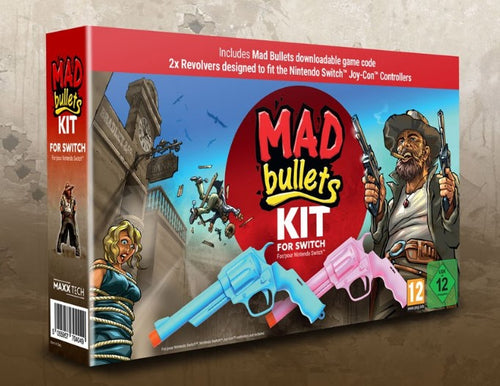 Maxx Tech Mad Bullets Kit Switch med downloadkode – Emballage