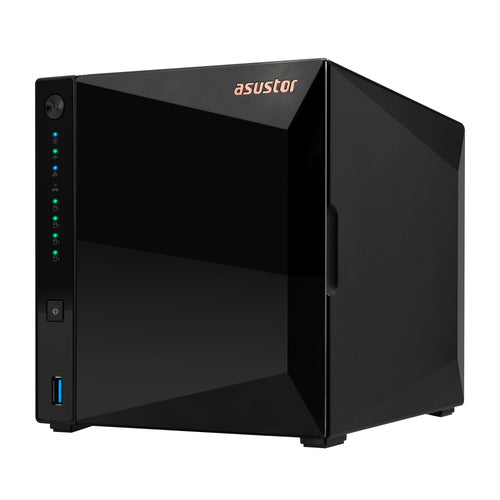 ASUSTOR Drivestor 4 Pro Gen2 AS3304T v2 – set skråt forfra (vinkel 4)
