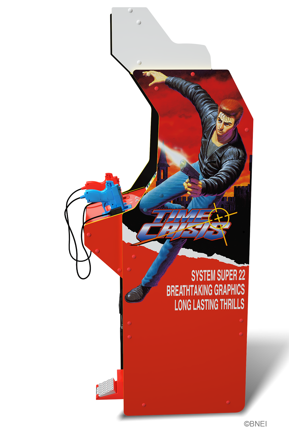 ARCADE 1 UP TIME CRISIS DELUXE ARCADE MACHINE