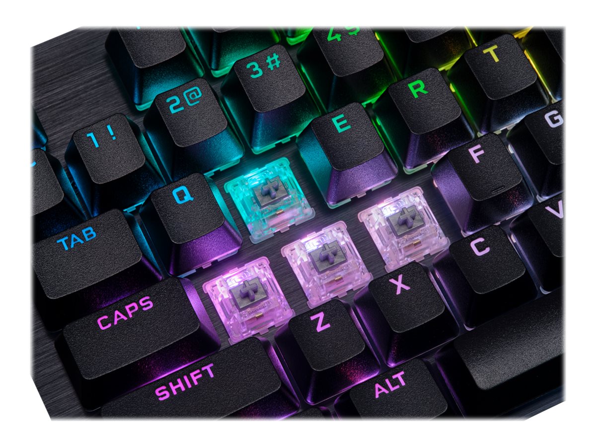 CORSAIR Gaming K70 RGB PRO Tastatur Mekanisk RGB/16,8 millioner farver Kabling Nordisk