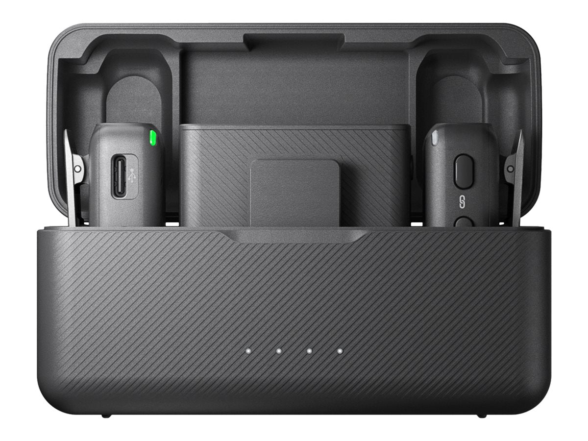 DJI Mic Trådlöst Mikrofonsystem Trådlöst Svart