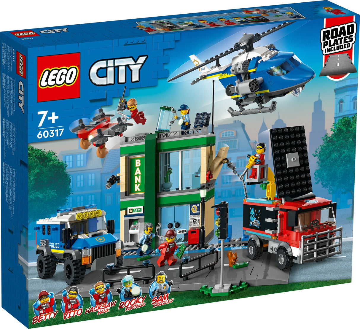 LEGO City Bank Heist & Chase - 60317