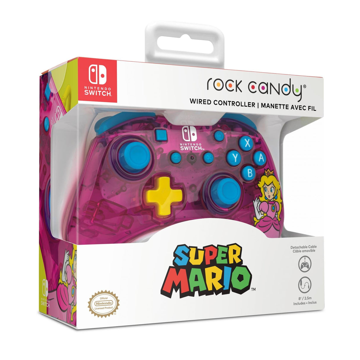 Rock Candy Wired Controller - Peach