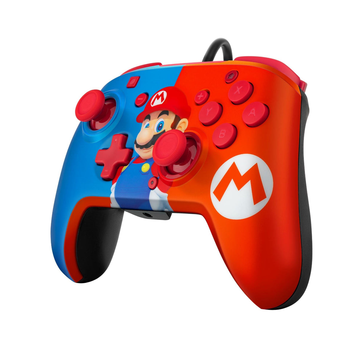 PDP Nintendo Switch Faceoff Deluxe Controller + Audio - Mario