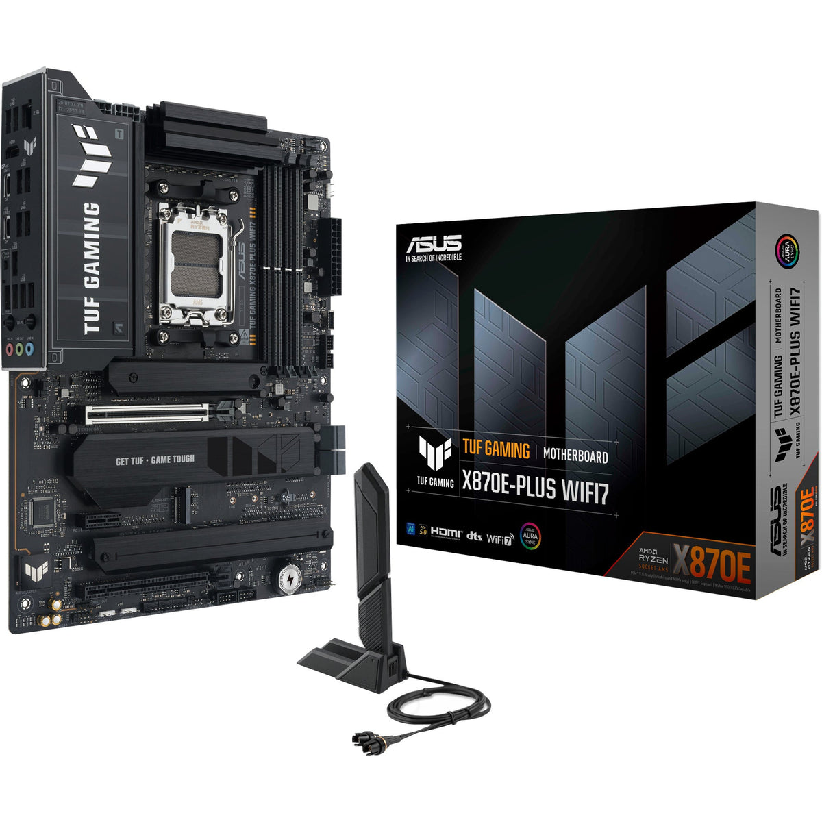 ASUS TUF GAMING X870E-PLUS WIFI7 – AM5 bundkort