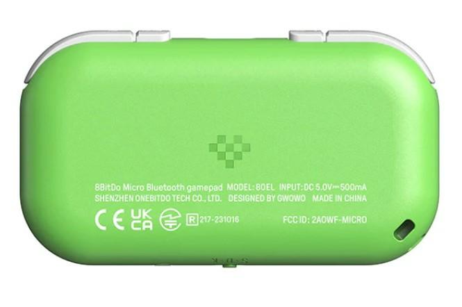 8BitDo Micro Bluetooth Gamepad Grön