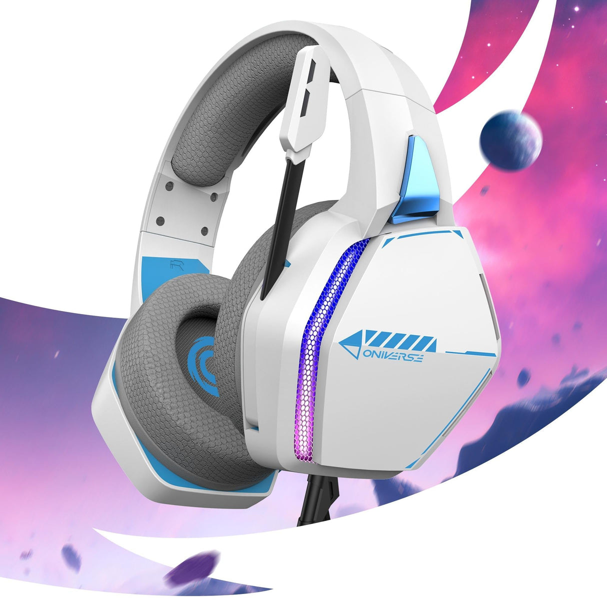 Oniverse Gaming Headset Nebula - Arctic White