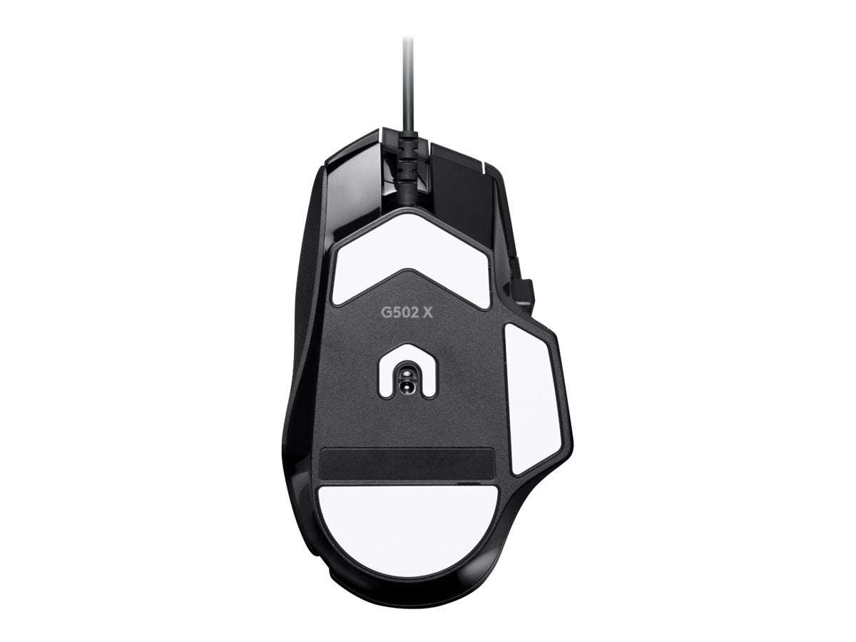 Logitech G G502 X Optisk kabel Svart