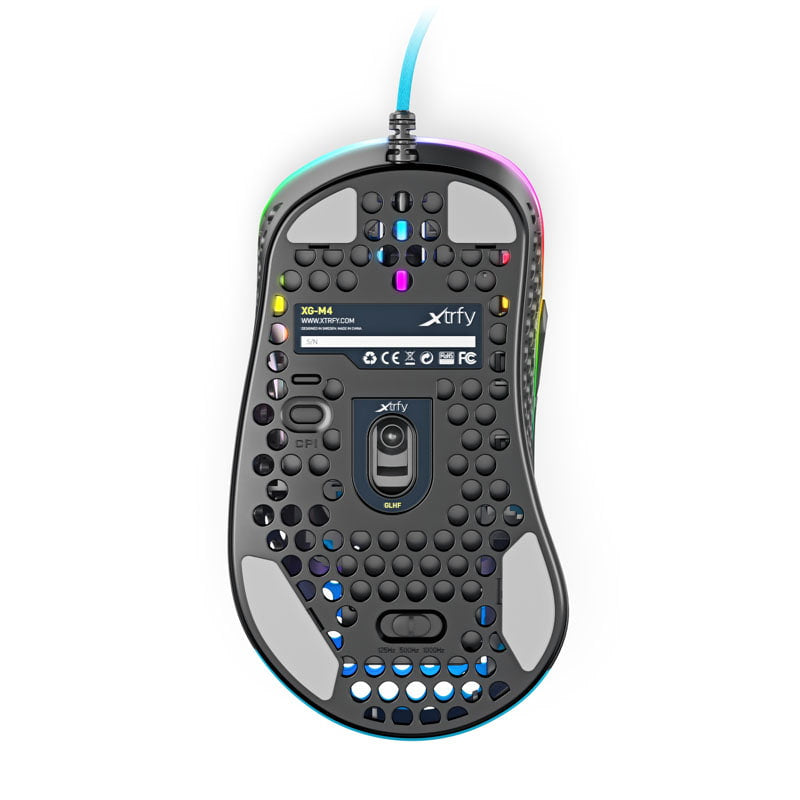 Xtrfy M4 RGB, Spelmus, Miami Blue