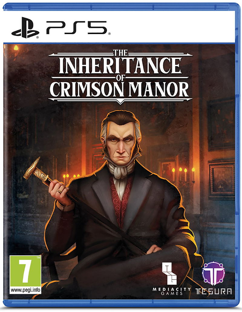 The Inheritance of Crimson Manor (Victorial Edition) – PlayStation 5 – spilomslag
