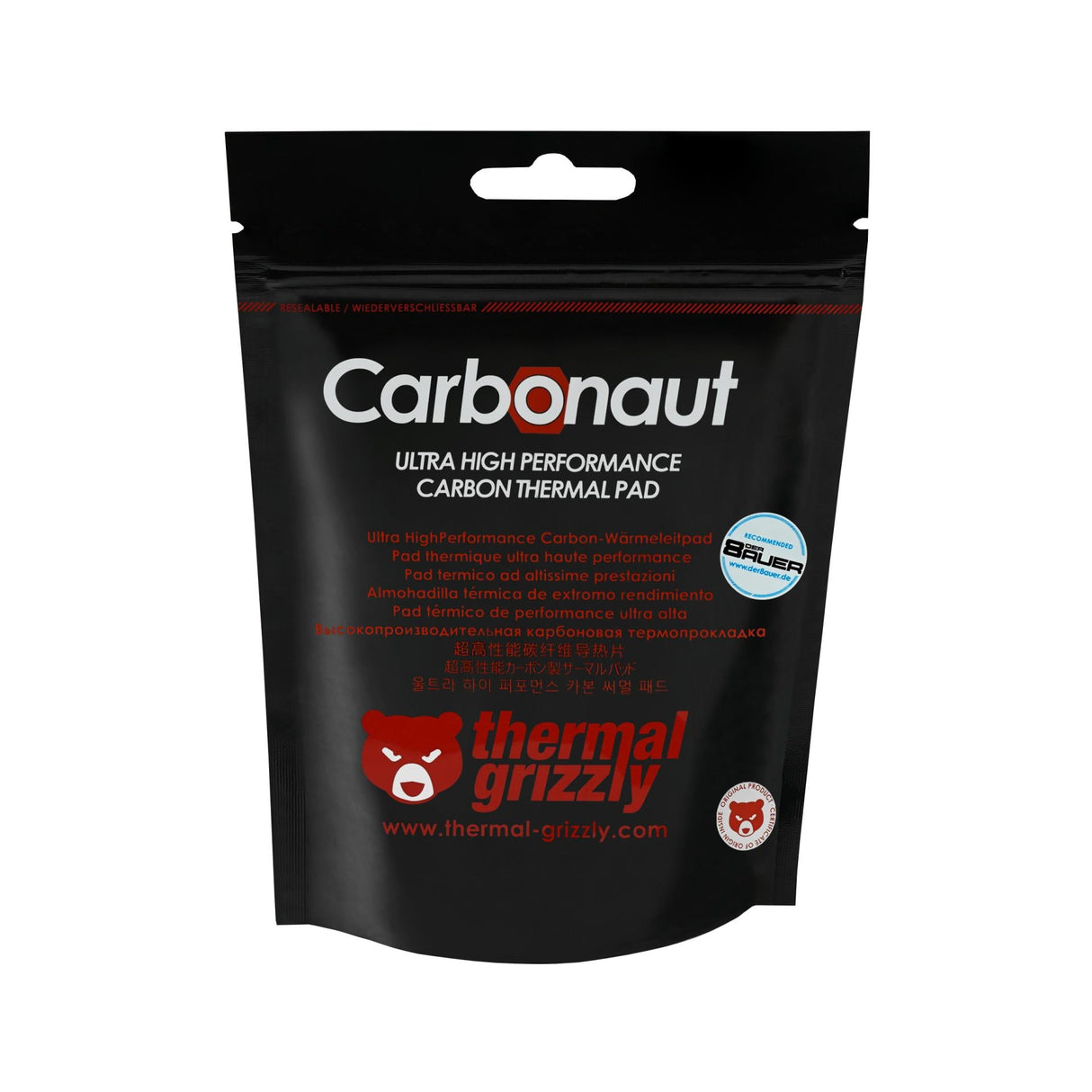 Thermal Grizzly Carbonaut Thermal Pad - 51 Mm X 68 Mm X 0,2 Mm