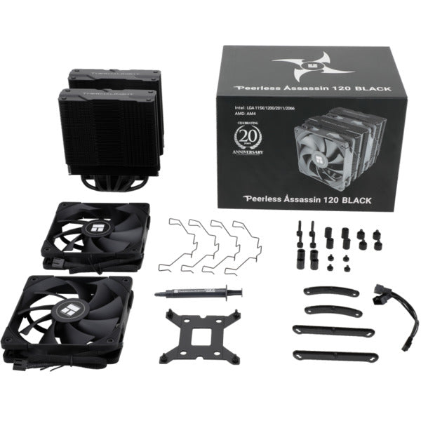 Thermalright Peerless Assasin 120 Black - Full Black - Med Toppplatta