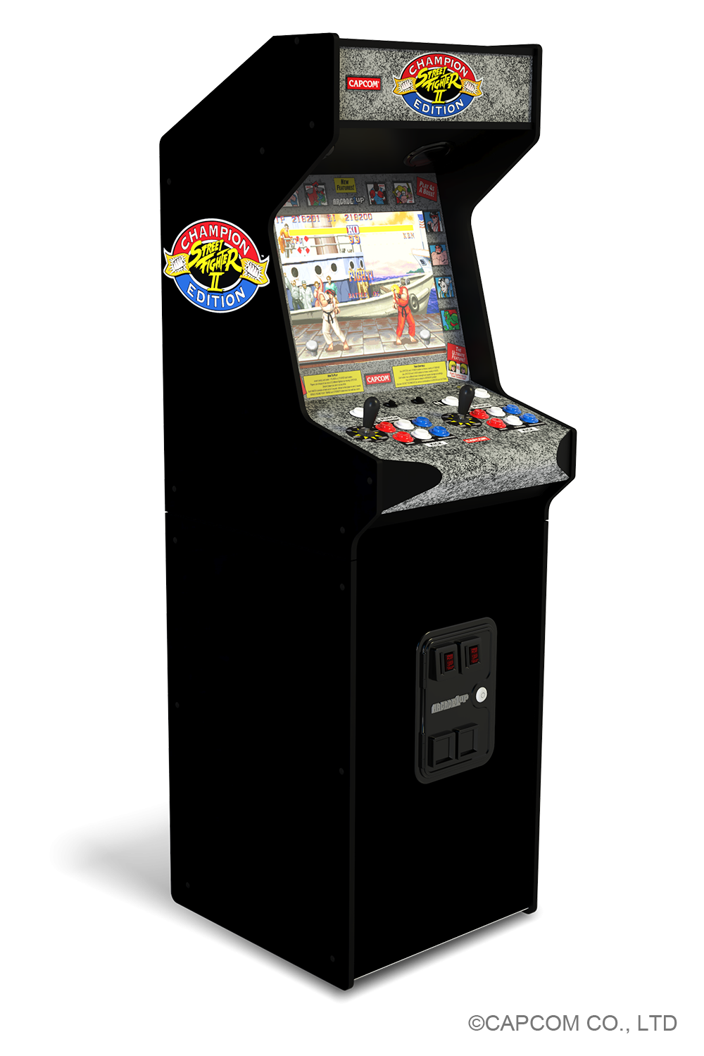 ARCADE 1 UP STREET FIGHTER DELUXE ARCADE MACHINE