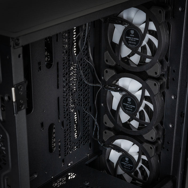 Kolink Unity Lateral ARGB Midi Tower Fodral - Svart