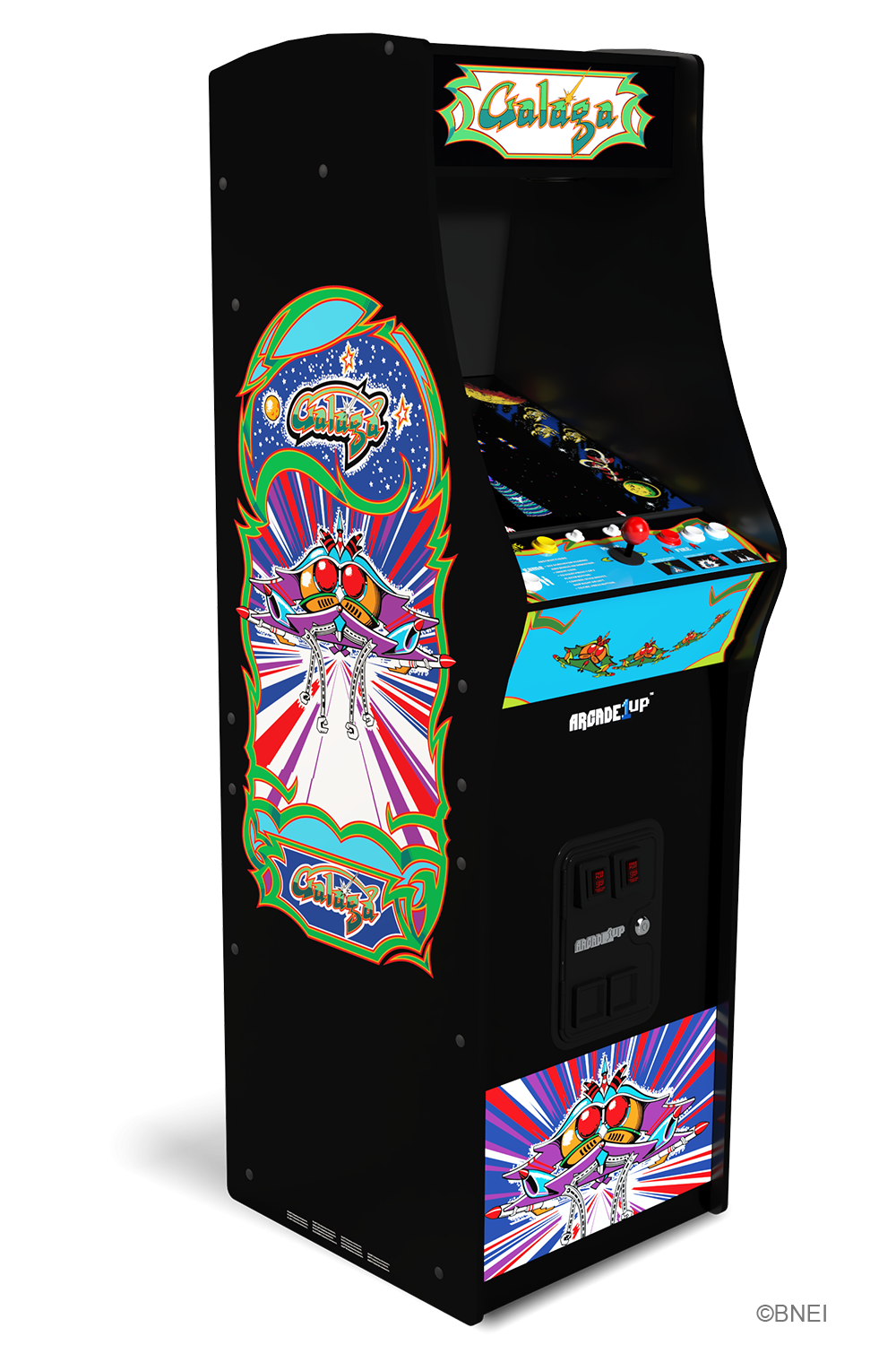ARCADE 1 UP GALAGA DELUXE ARCADE MACHINE
