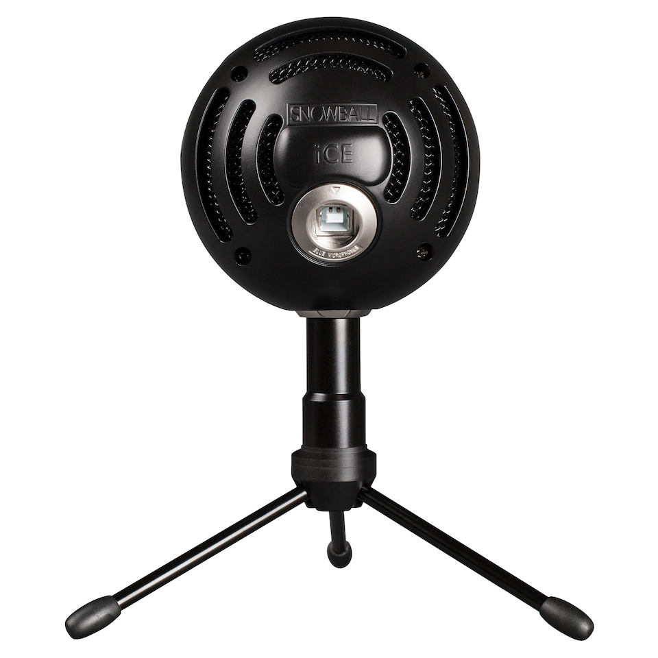 Blå - Mikrofon Snowball ICE Svart