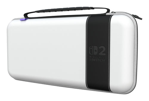 Turtle Beach PlayTrek – Switch 2-etui – Stellar White – etui skråt fra højre