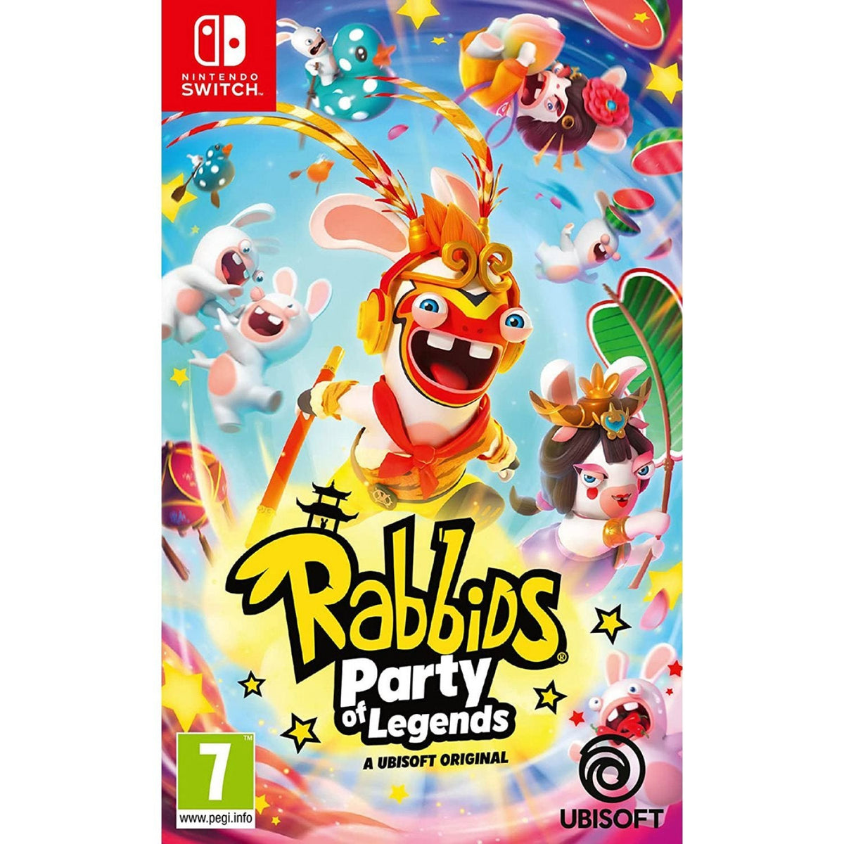 Rabbids: Party of Legends – Nintendo Switch-emballage