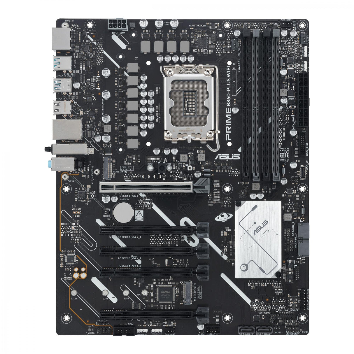 ASUS PRIME B860-PLUS WIFI (ATX, B860, LGA 1851, DDR5) ASUS