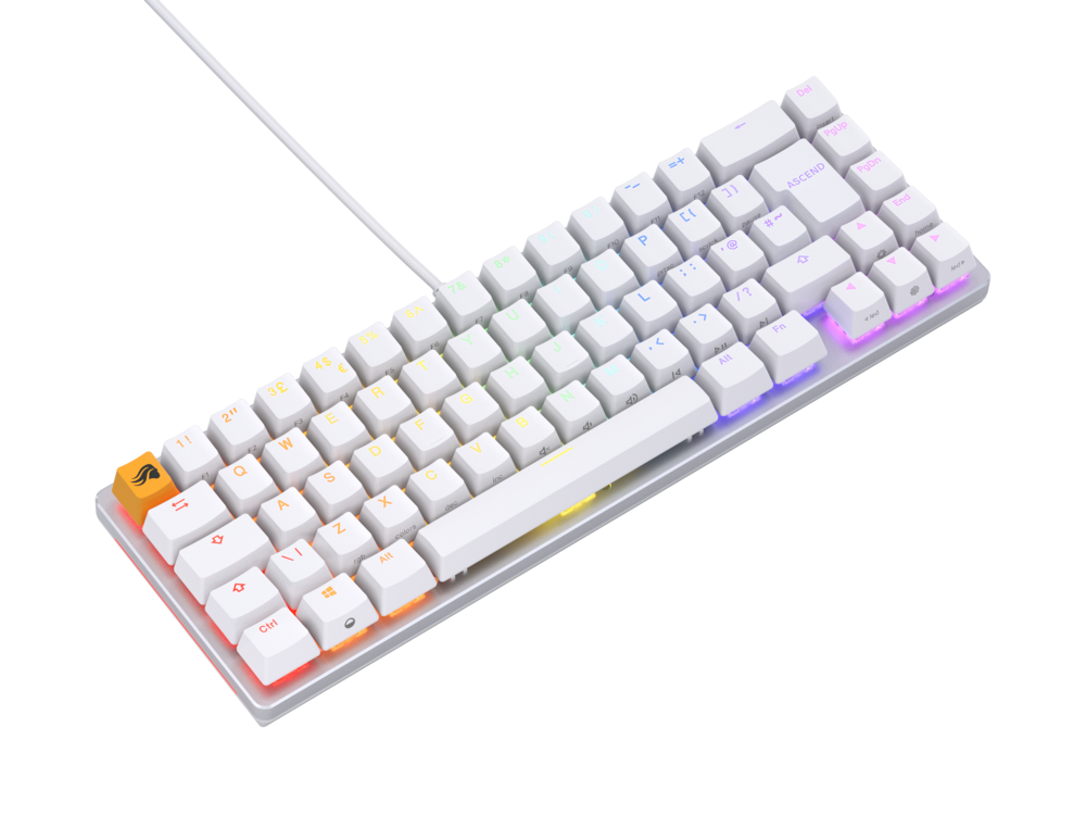 Glorious GMMK 2 Compact 65% - Fox Switch, NO-Layout - Vit