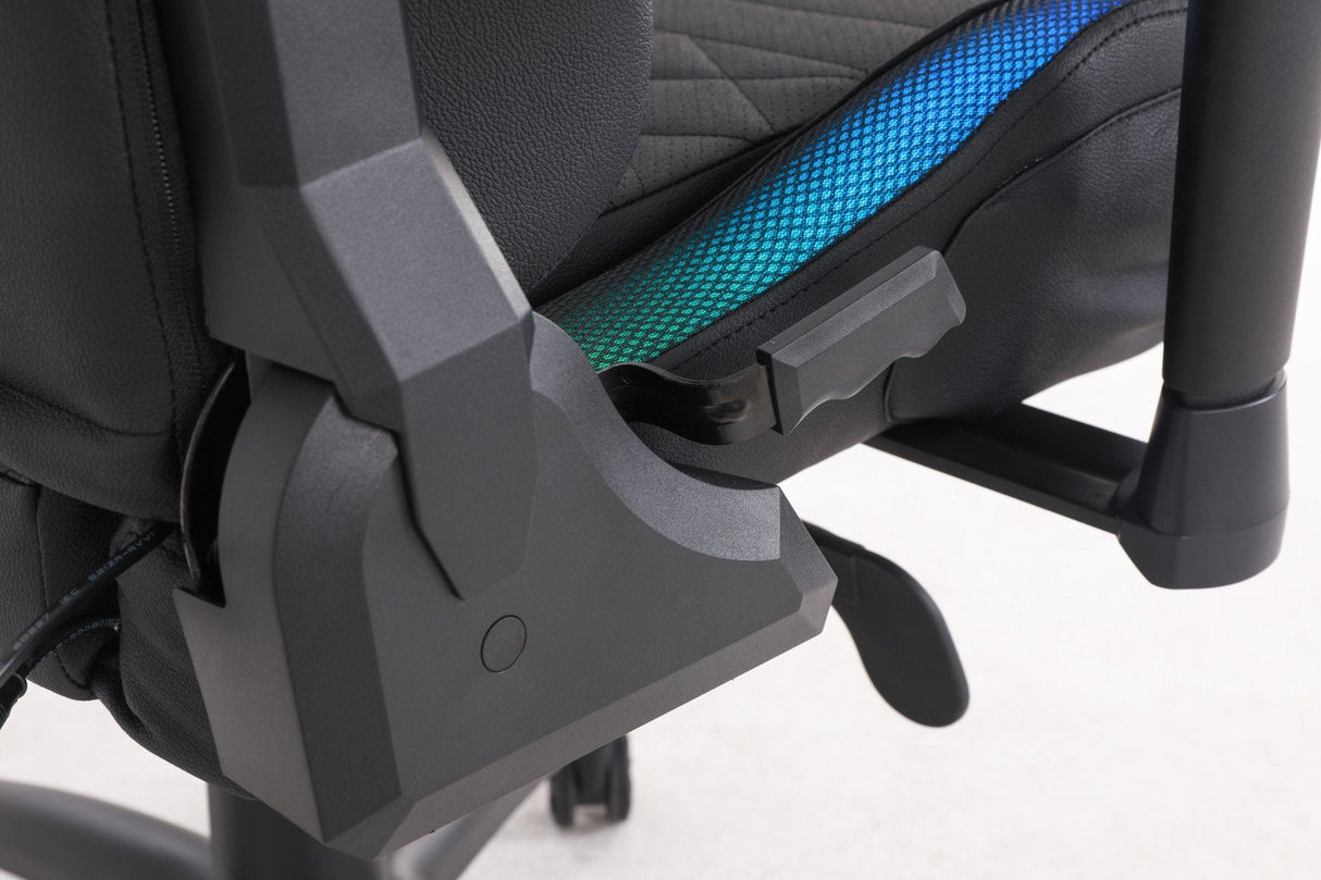 DON ONE - Valentino SUPERLEGGERA - RGB Gamer Stol Med Ljus