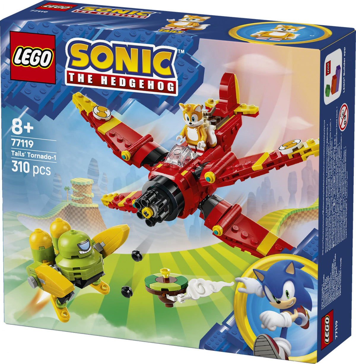 LEGO - Sonic - Tails' Tornado-1 (77119) LEGO