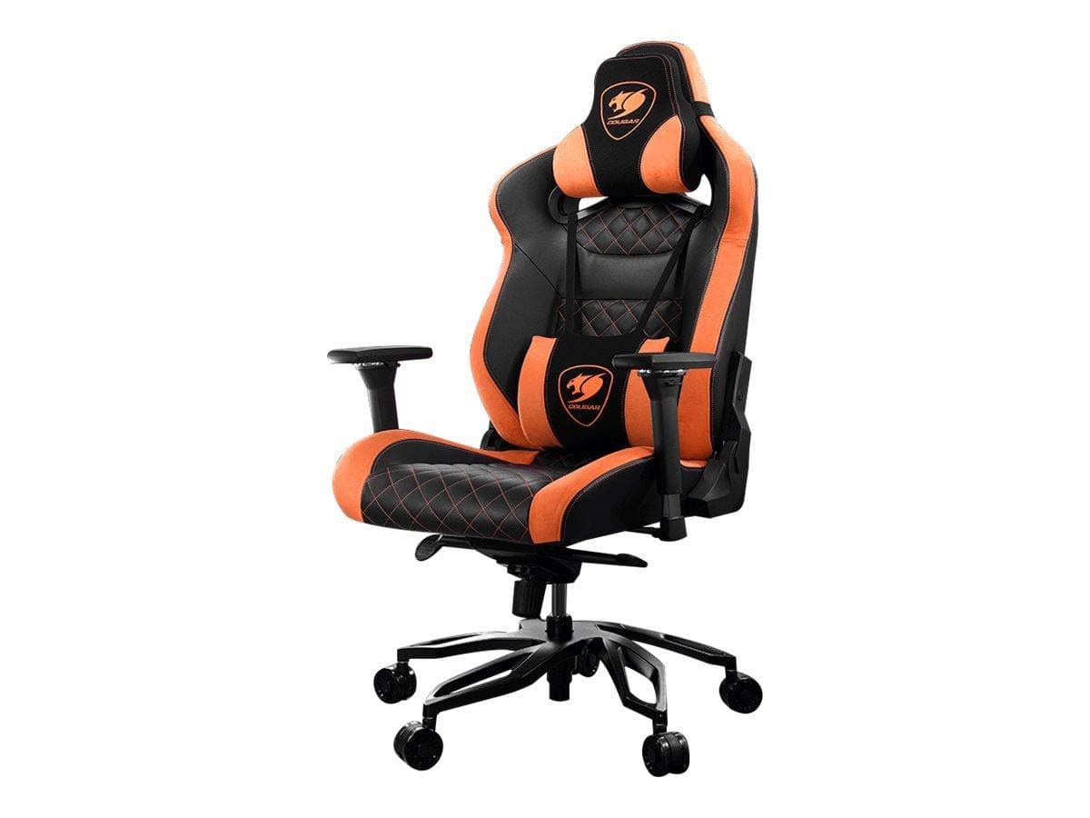 Cougar Armor Titan Pro Gaming Stol Svart Orange
