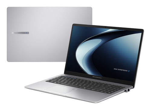 ASUS ExpertBook P1 PM1503CDA-S70264X – vist i en samlet opsætning; tastaturlayout illustrativt