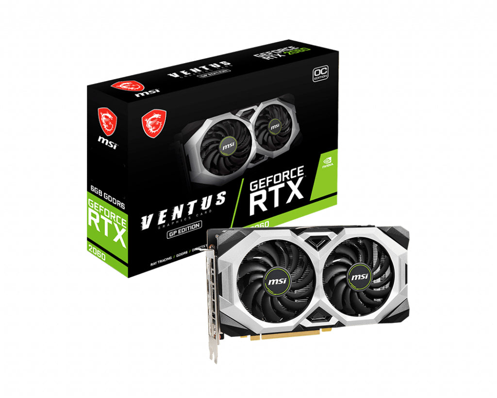 MSI GeForce RTX 2060 VENTUS GP OC 6GB