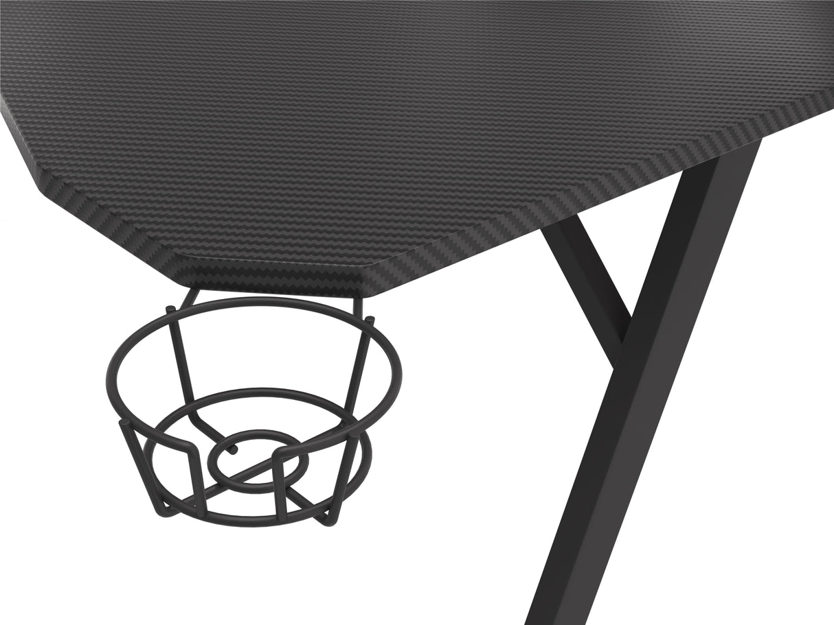 Genesis Holm 510 RGB Skrivbord Stålram Svart Gaming