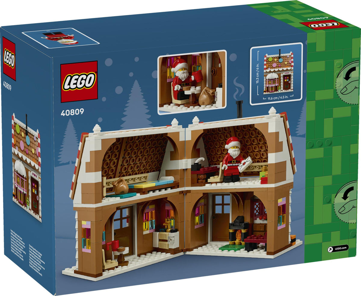 LEGO - LEGO Iconic - Festive Gingerbread House (40809) LEGO