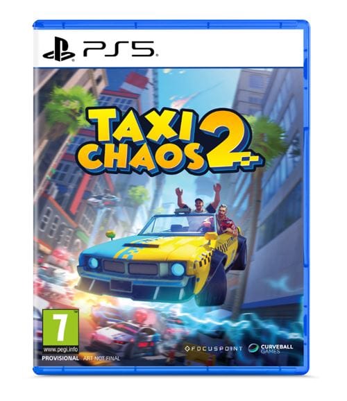 Taxi Chaos 2 – PlayStation 5 – spilcover