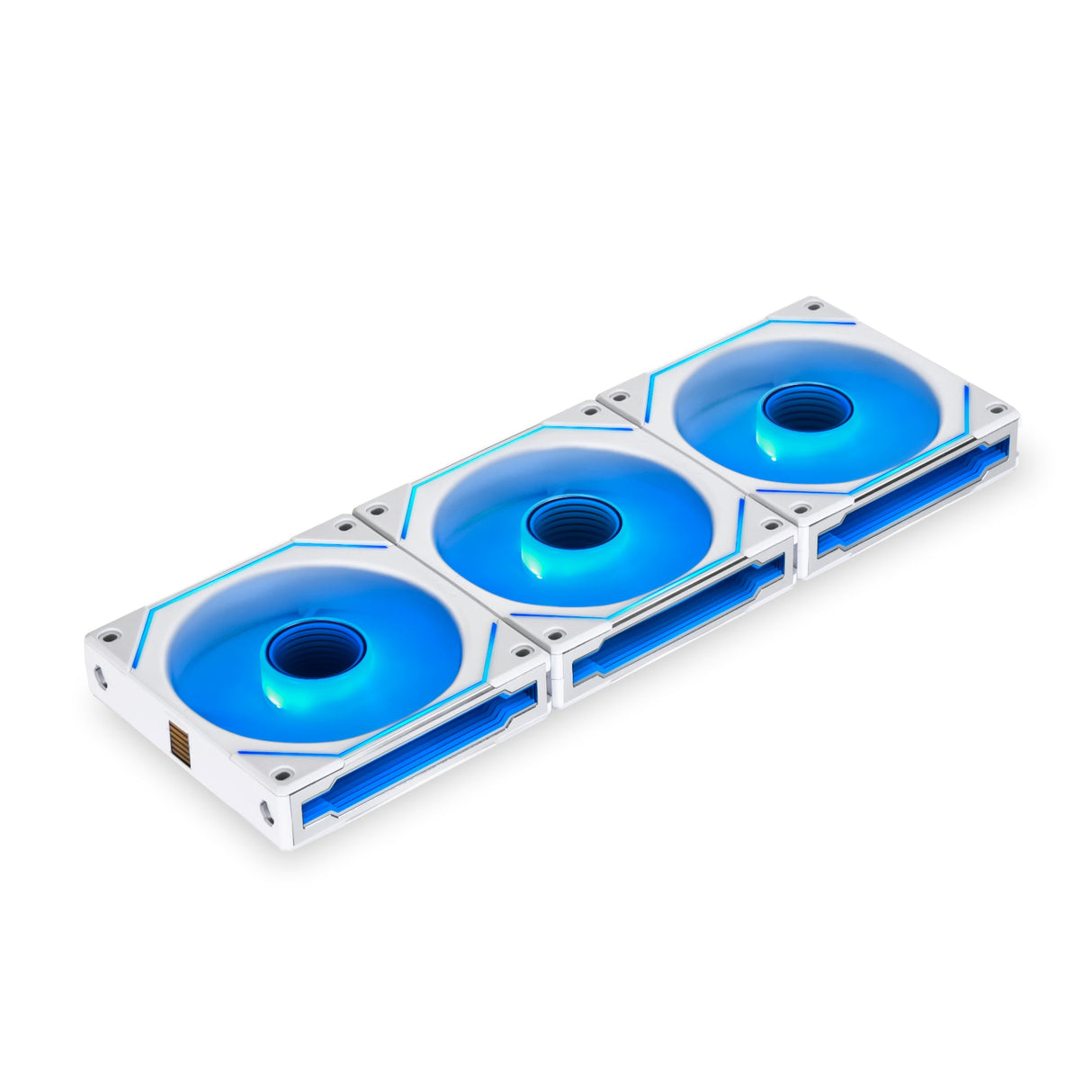 Lian li UNI FAN SL Infinity PWM Vit 3-pack - 120mm - Infinity RGB - Controller Ingår