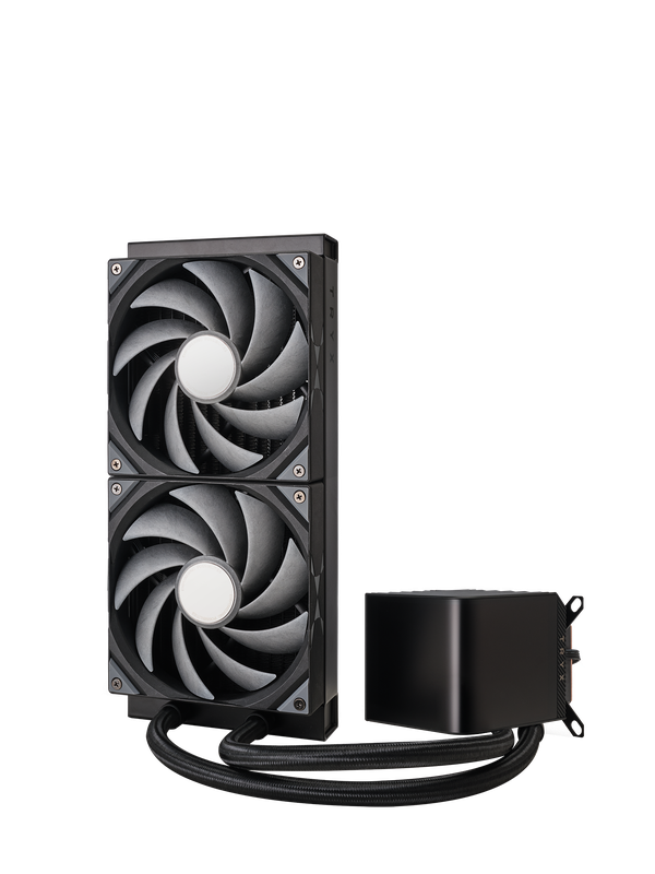 TRYX PANORAMA 280mm AIO Liquid Cooler Svart